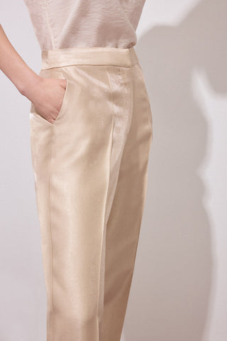 Pantalon Traje Tejido Satinado.
