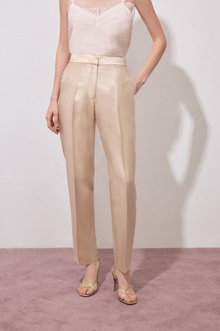 Pantalon Traje Tejido Satinado.