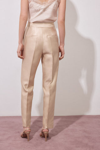 Pantalon Traje Tejido Satinado.