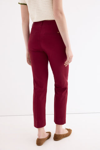 E Pantalon Chino Det Abertura Bajo.