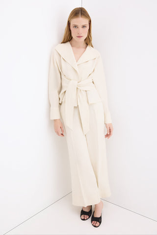 Pantalon Traje Ancho Lino.