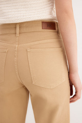 E Pantalon Straight Capri.