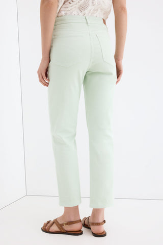 E Pantalon Straight Capri.