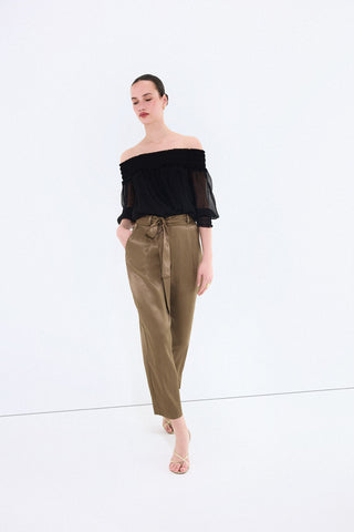 E PANTALON FLUIDO CINTURON.