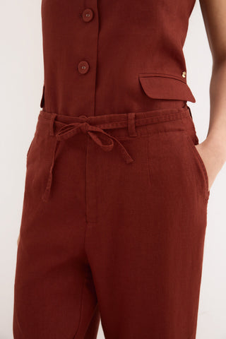 Pantalon Smart Lino.