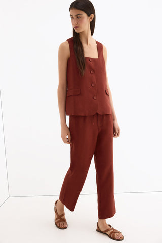 Pantalon Smart Lino.
