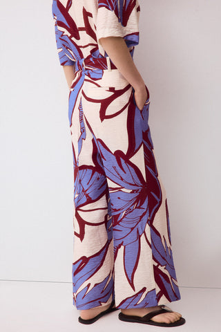 Pantalon Estampado Largo.