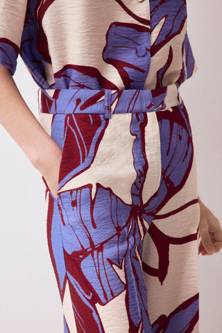 Pantalon Estampado Largo.