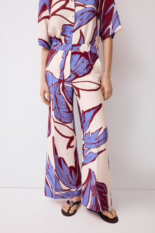 Pantalon Estampado Largo.