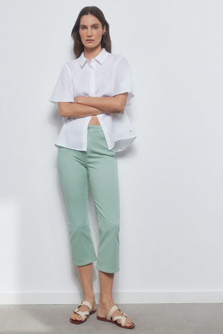 Jeans Crop Talle Alto