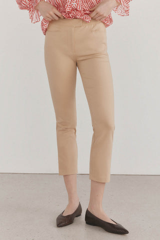 Pantalón Ajustado Talle Medio