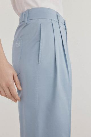 Pantalón Wide Leg con Detalle de Pinzas