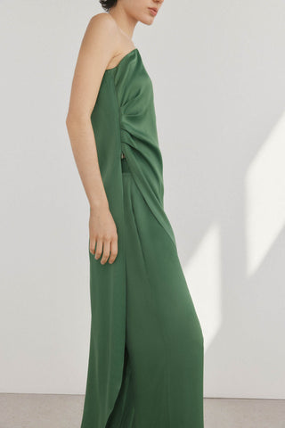 Blusa Asimétrica con Detalle Fruncido