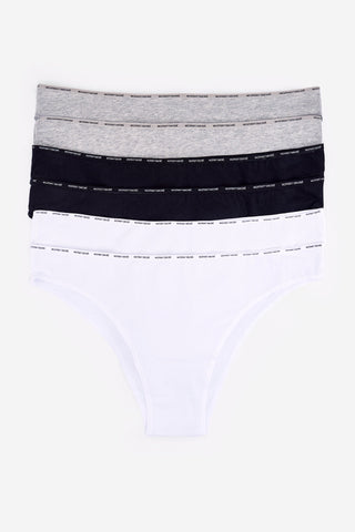 Paquete de 6 Bragas de Algodón