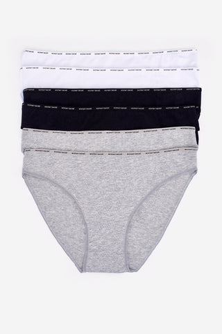 Paquete de 6 Bragas de Algodón