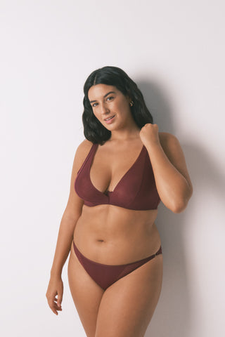 Sujetador Halter con Relleno Detalle Espalda