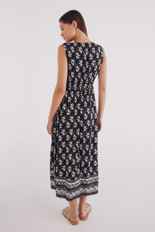 2.T.M.Midi Mc Bambu Lurex Print.