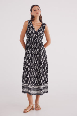 2.T.M.Midi Mc Bambu Lurex Print.