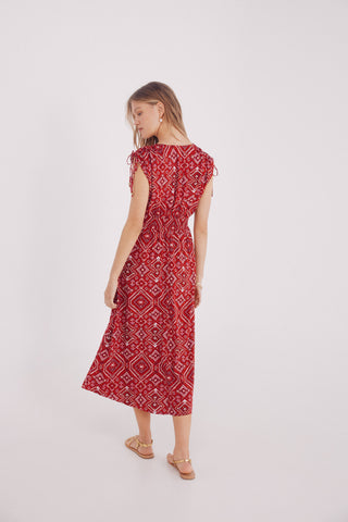 2.T.M.Midi Mc Visc Lurex Print.