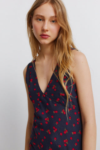 Cherry Midi Dress.