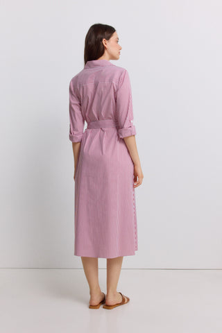 Frqs.Me.Vestido Midi Rayas Ml.
