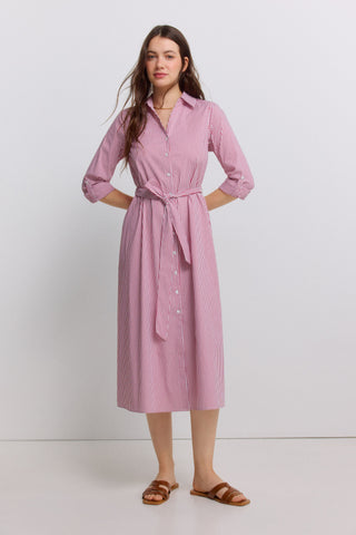 Frqs.Me.Vestido Midi Rayas Ml.