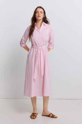 Frqs.Me.Vestido Midi Rayas Ml.