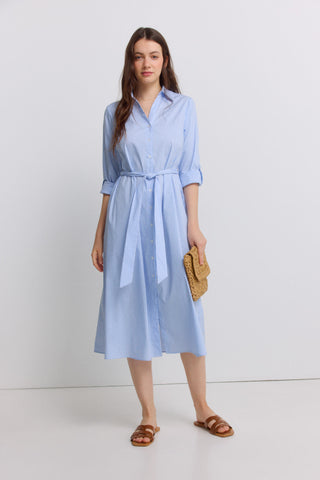 Frqs.Me.Vestido Midi Rayas Ml.
