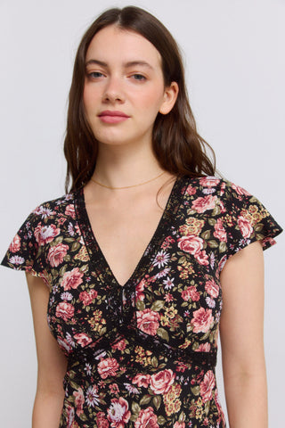 Frqs.Me.Vestido Midi Formal.
