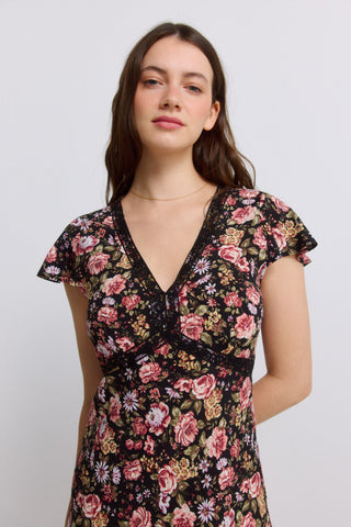 Frqs.Me.Vestido Midi Formal.