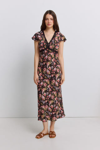 Frqs.Me.Vestido Midi Formal.