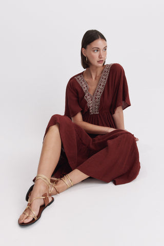 Frqs.Me.Kaftan Granate.