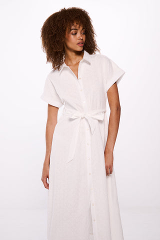 Vestido Camisero con Cinturón