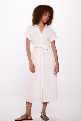 Vestido Camisero con Cinturón
