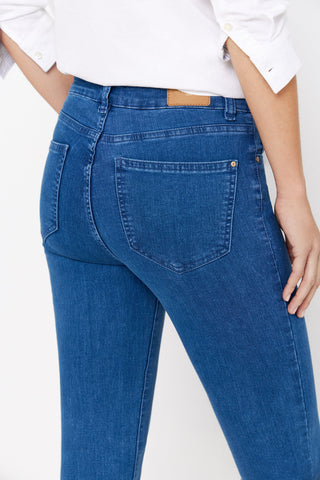 Jeans Pitillo Efecto Reductor