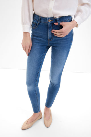 Jeans Skinny Talle Medio