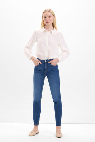 Jeans Skinny Talle Medio