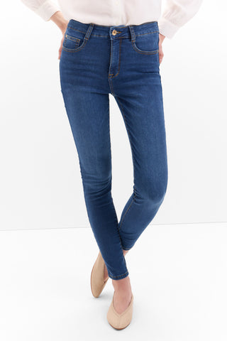 Jeans Skinny Talle Medio