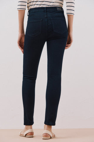 Jeans Skinny Talle Medio con Bolsillos