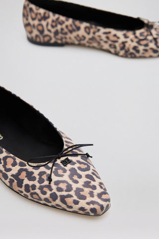 Zapatos Planos con Estampado Animal Print