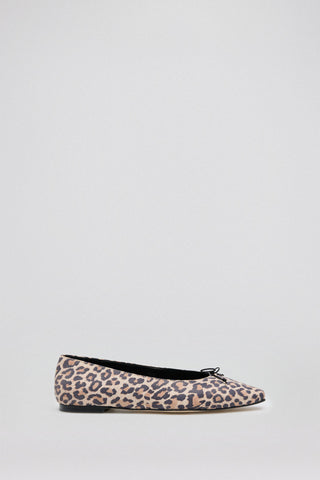 Zapatos Planos con Estampado Animal Print