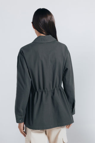 Camisa Manga Larga con Detalle Parche