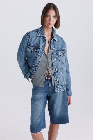 4.T.B.Cazadora Denim Boyfriend.