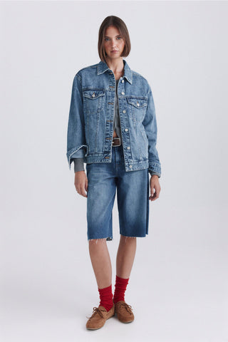 4.T.B.Cazadora Denim Boyfriend.