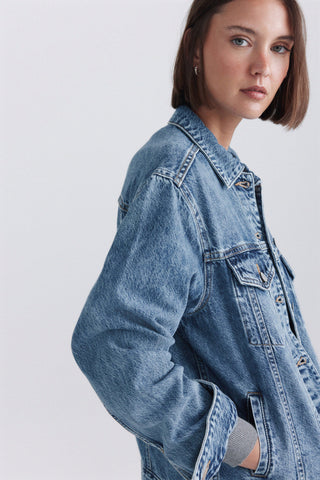 4.T.B.Cazadora Denim Boyfriend.