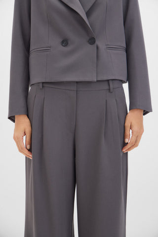 Pantalón Ancho con Pinzas