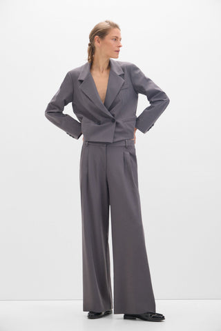Pantalón Ancho con Pinzas