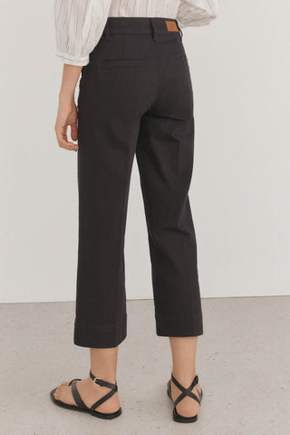 Jeans Wide Leg con Detalle Botones