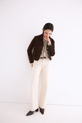 E Denim Basic Wide Leg.