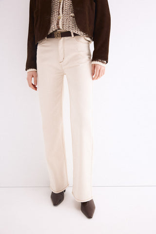 E Denim Basic Wide Leg.